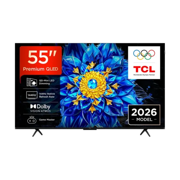TCL P8L 55P8L TV 139.7 cm (55") 4K Ultra HD Smart TV Wi-Fi Black 450 cd/m²