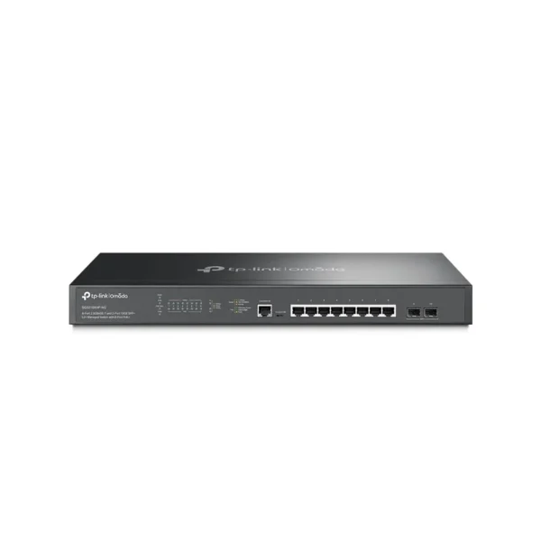 TP-Link Omada 8-Port 2.5GBASE-T and 2-Port 10GE SFP+ L2+ Managed Switch with 8-Port PoE+
