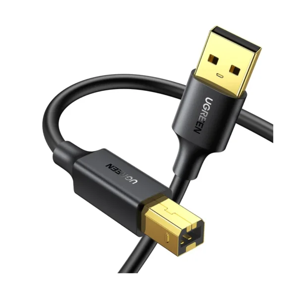 UGREEN 10351 USB 2.0 кабель AM-BM, длина 3 м, черный