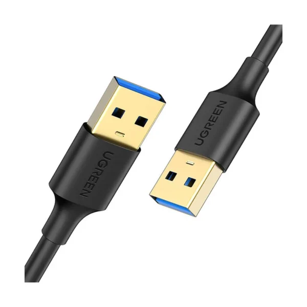 UGREEN 10370 USB Cable | USB 3.0, Male to Male, 1m, 5Gbps, Black
