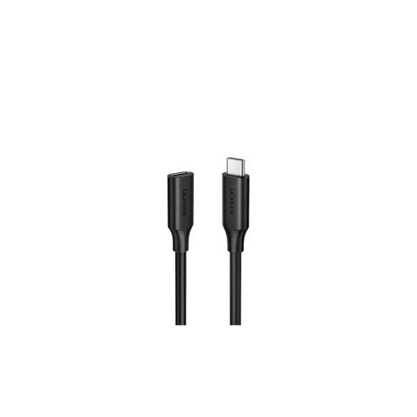 UGREEN 10387 USB-C 3.1 Extension Cable 1m (Funcation: Data transmission+ charging+ Audio&video, Support Thunderbolt 3) up to 10Gbps, 100W