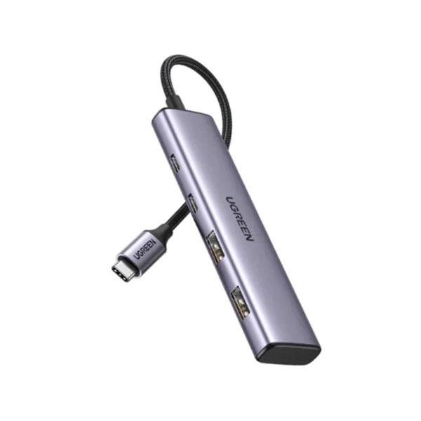 UGREEN 15395 HUB USB-C to 2xUSB-A + 2xUSB-C up to 5Gpbs Aluminum Case