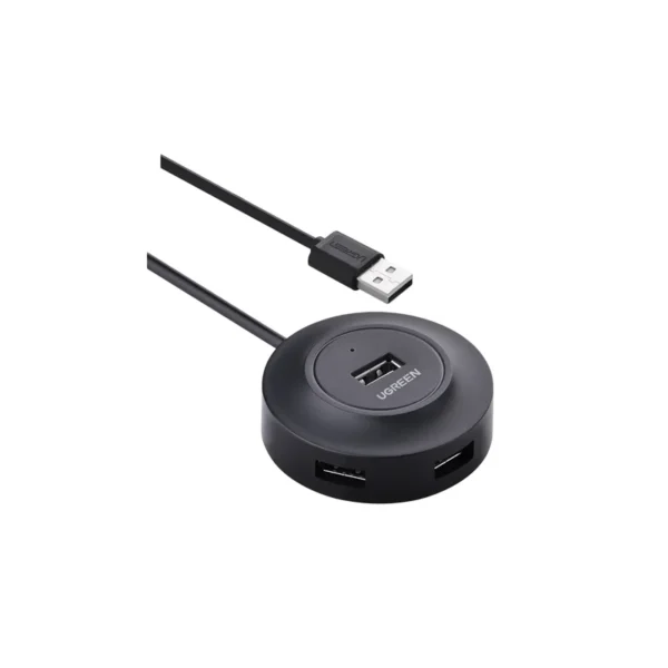 UGREEN 20277 HUB USB 2.0A to 4xUSB 2.0A 1m (Black)