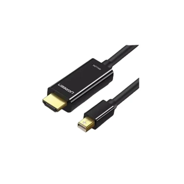 UGREEN 20848 Mini DP Male to HDMI Cable 4K 1.5m (Black)