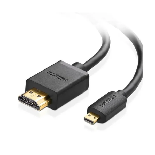 Ugreen 30104 HDMI cable 3 m HDMI Type D (Micro) HDMI Type A (Standard) Black