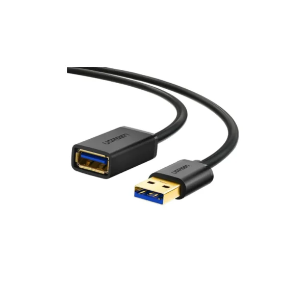 UGREEN 30127 USB 3.0 Extension Male To Female Cable 3m up to 5Gbps (Black)