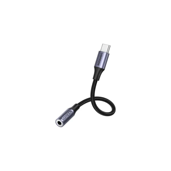 UGREEN 30632 USB-C Male to 3.5mm Female Cable 10cm (Gray)