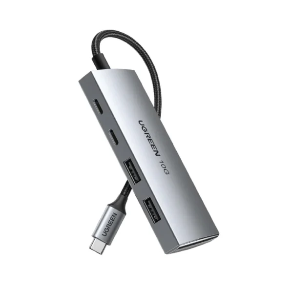 UGREEN 30758 HUB USB-C to 2×USB-A3.2 + 2×USB-C up to 10Gpbs Aluminum Case