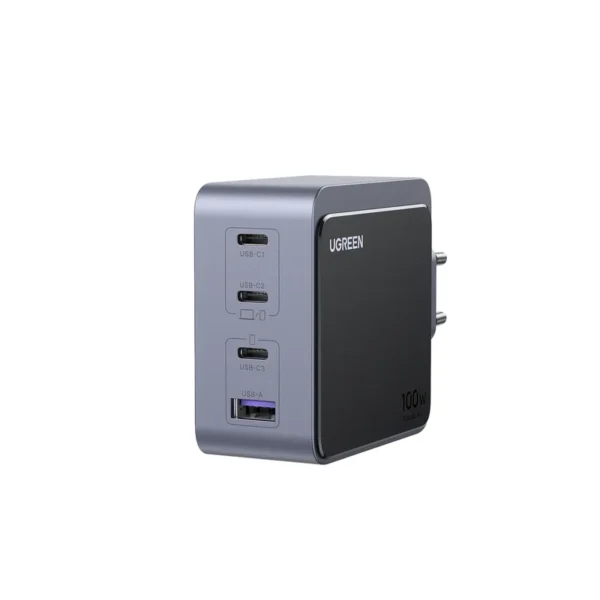 UGREEN 35043 100W Nexode S 1*USB-A+3*USB-C GaN Tech Fast Charger
