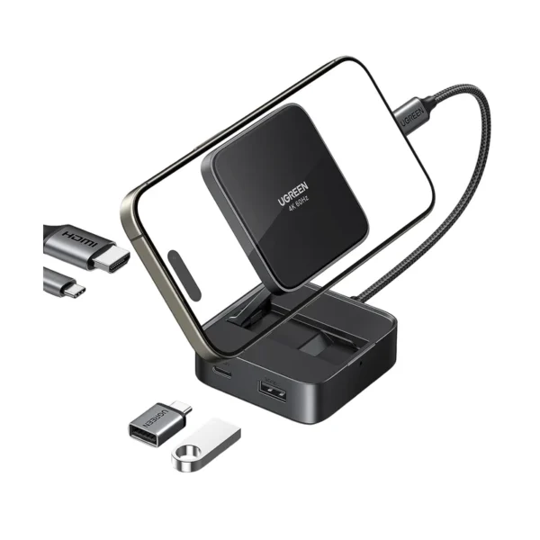 UGREEN 35590 USB-C Hub | 4-in-1, 4K@60Hz, 100W PD