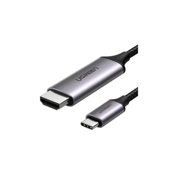 UGREEN 50570 USB-C to HDMI M/M Cable Aluminum Shell 4K60Hz Compatible with Thunderbolt 3 1.5m