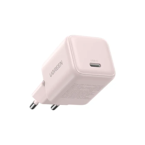 UGREEN 55556 20W USB-C GaN Fast Charger (Pink)