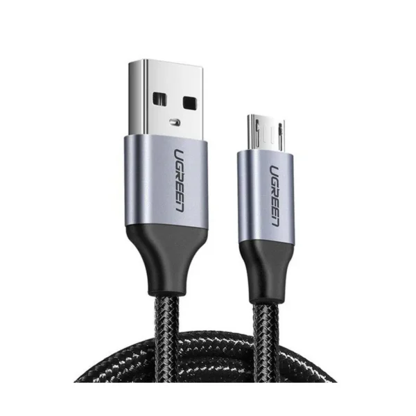 UGREEN 60147 USB 2.0 Cable, length 1.5 m, speed up to 480 Mbps, power 18 W, black