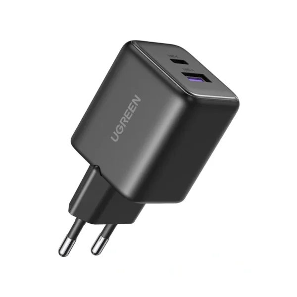 UGREEN 65014 Power Adapter | 30W, 2 ports, USB-A, USB-C, GaN