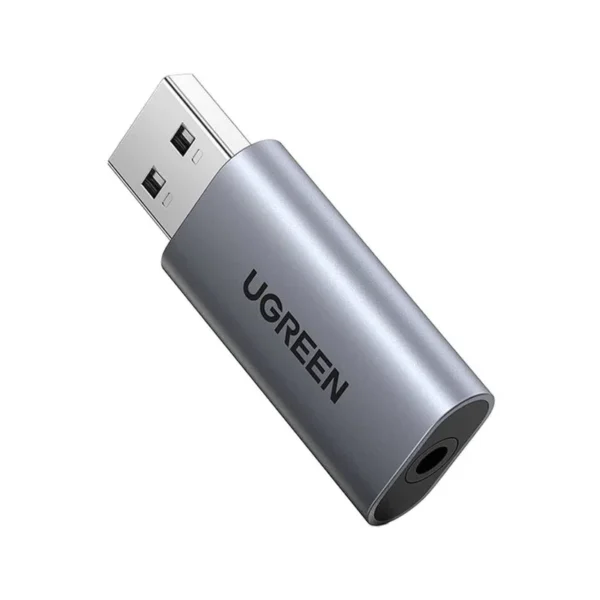 UGREEN 80864 Audio Adapter | External Stereo USB-A 3.5 mm