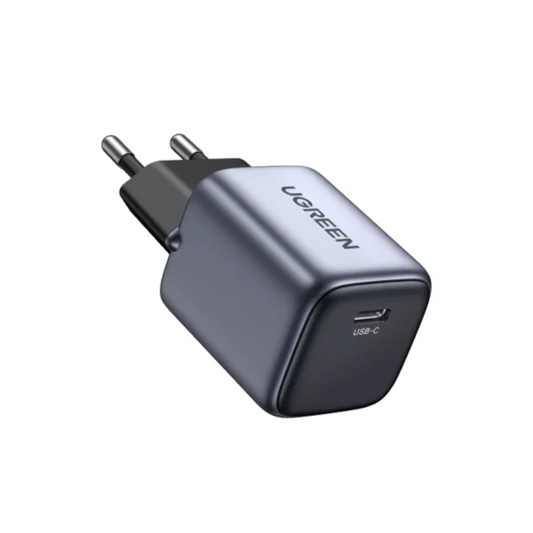 UGREEN Nexode Mini Power Adapter | 90666, 30W, PD, GaN Tech, Gray