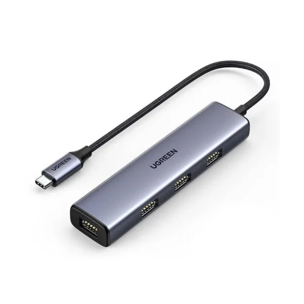 Ugreen USB Type-C HUB - 4× USB 3.2 Gen 1 Silver