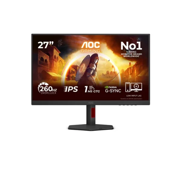AOC G4 27G4ZR computer monitor 68.6 cm (27") 1920 x 1080 pixels Full HD LED Black, Red