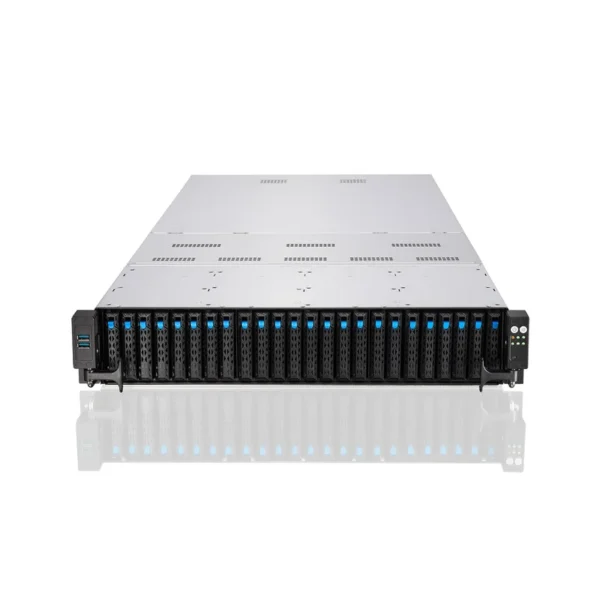 ASUS RS720-E11-RS24U Intel C741 Rack (2U) Black, Silver
