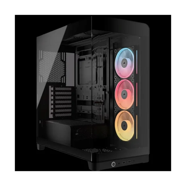 Corsair 4500X LX-R RGB Tempered Glass Mid-Tower, Black Midi Tower