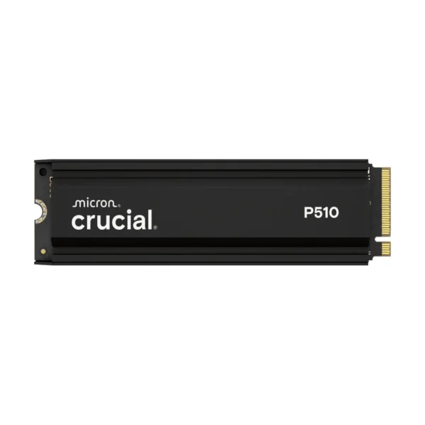 Crucial P510 Internal SSD | 1TB, PCie 5.0 NVMe w/Heatsink