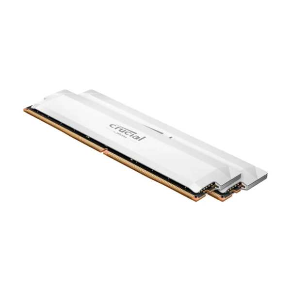 Crucial Pro DDR5-6000 Memory Kit | 64GB Kit (2x 32GB), OC Gaming White