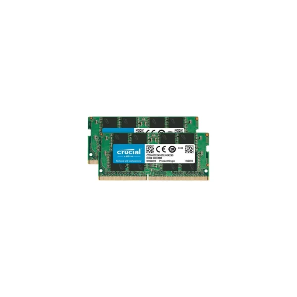 Crucial SO-DIMM DDR4-3200 SODIMM Memory Kit | 32GB Kit (2x 16GB)