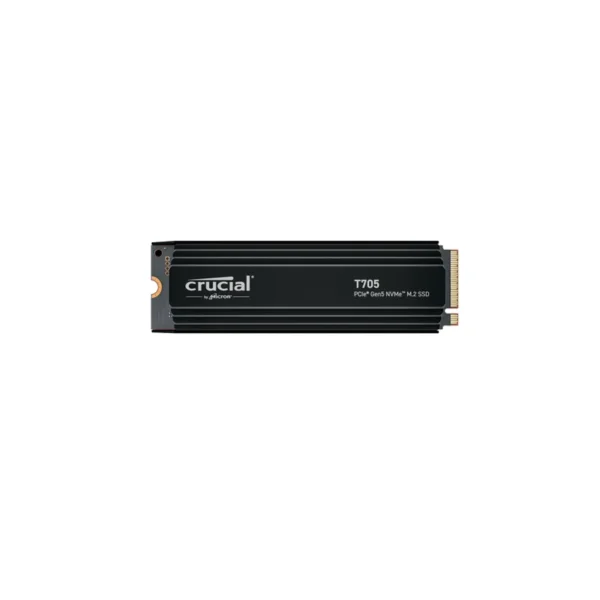 Crucial SSD T705 SSD | 4TB, PCIe 5.0 NVMe, with Heatsink