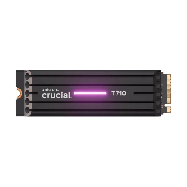 Crucial T710 Internal SSD | 2TB, PCie 5.0 NVMe w/Heatsink