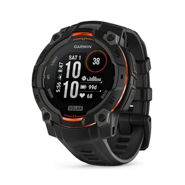 Garmin Instinct® 3 – 45 mm, Solar Watch Black