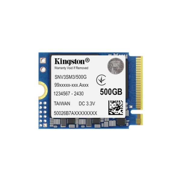 Kingston NV3 Internal SSD | 500GB, M.2 2230 NVMe Gen 4.0