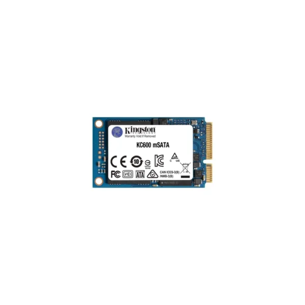 Kingston SSD KC600 Internal SSD | 1024GB mSATA