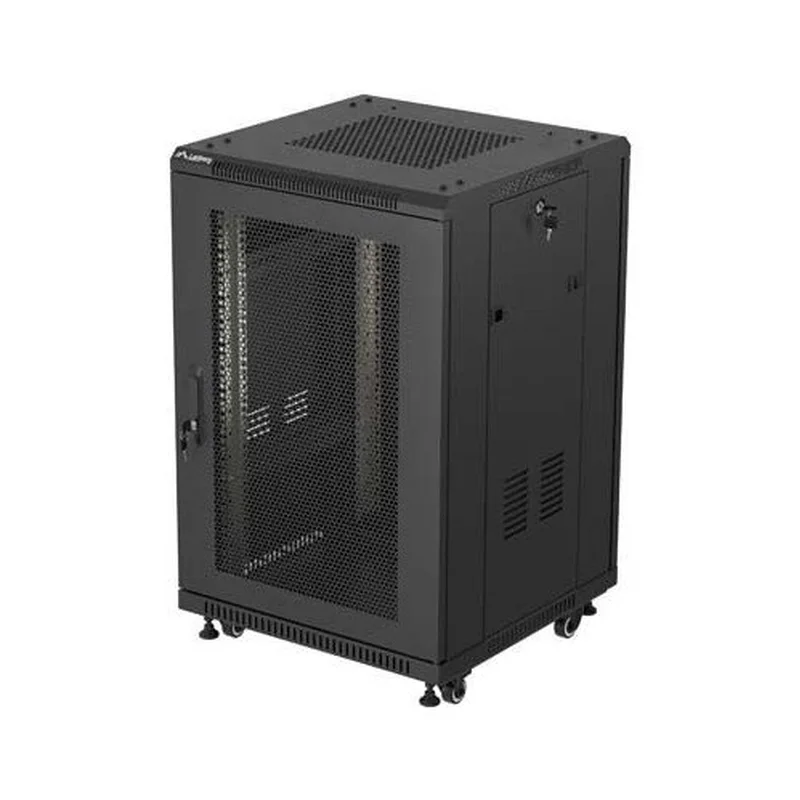 Lanberg FF01-6618-23B rack cabinet 18U Freestanding rack Black