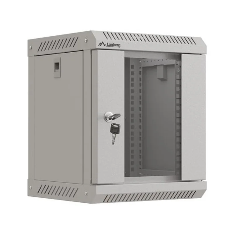 Lanberg WF11-3306-10S rack cabinet 6U Wall mounted rack Grey