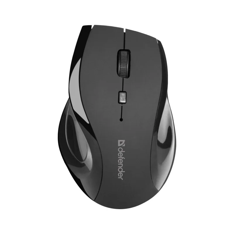 MOUSE DEFENDER ACCURA MM-295 RF BLACK OPTICAL 1600DPI 6P