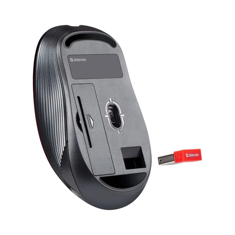 MOUSE DEFENDER GASSA MM-105 RF SILENT BLACK