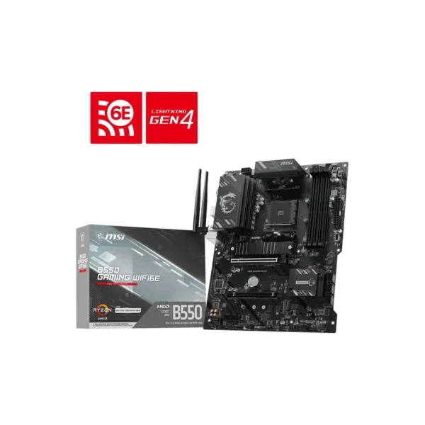MSI B550 GAMING WIFI6E motherboard AMD B550 Socket AM4