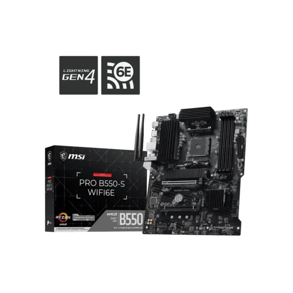 MSI PRO B550-S WIFI6E motherboard
