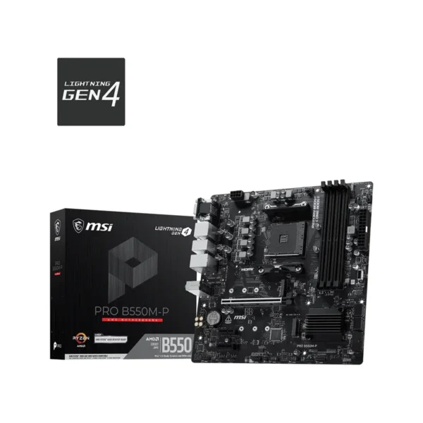 MSI PRO B550M-P WIFI6E motherboard