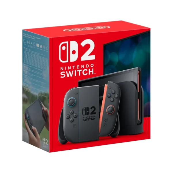 Nintendo Switch 2 portable game console 20.1 cm (7.9") 256 GB Touchscreen Wi-Fi Black