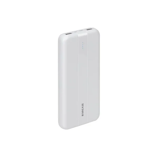 RivaCase VA2041 Power Bank | 10000 mAh, White