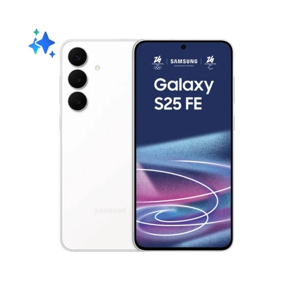 Samsung Galaxy S25 FE 6.7" Dual SIM Android 16.0 5G USB Type-C 8 GB 128 GB 4900 mAh White